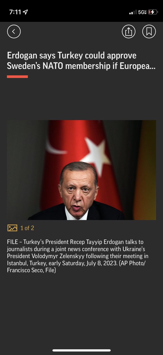 Open political bartering and negotiations from closed door practices, what is going on? Turkey calls for an even exchange of voting Sweden into the collective protection of Nato for Turkey’s reconsideration into the EU. The problem here is the criteria?

https://t.co/cIhn0Ctu42 https://t.co/KrDGSgZRPE