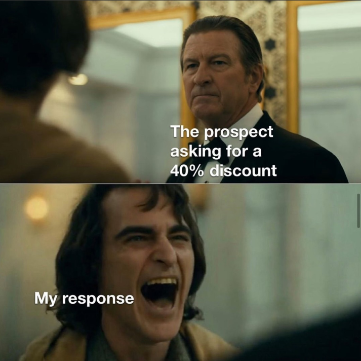 Kavish_AI's tweet photo. Come on boys, Move On! 
 
Follow all the memes I've created on #saleshumour https://t.co/DqA1qjvUGr