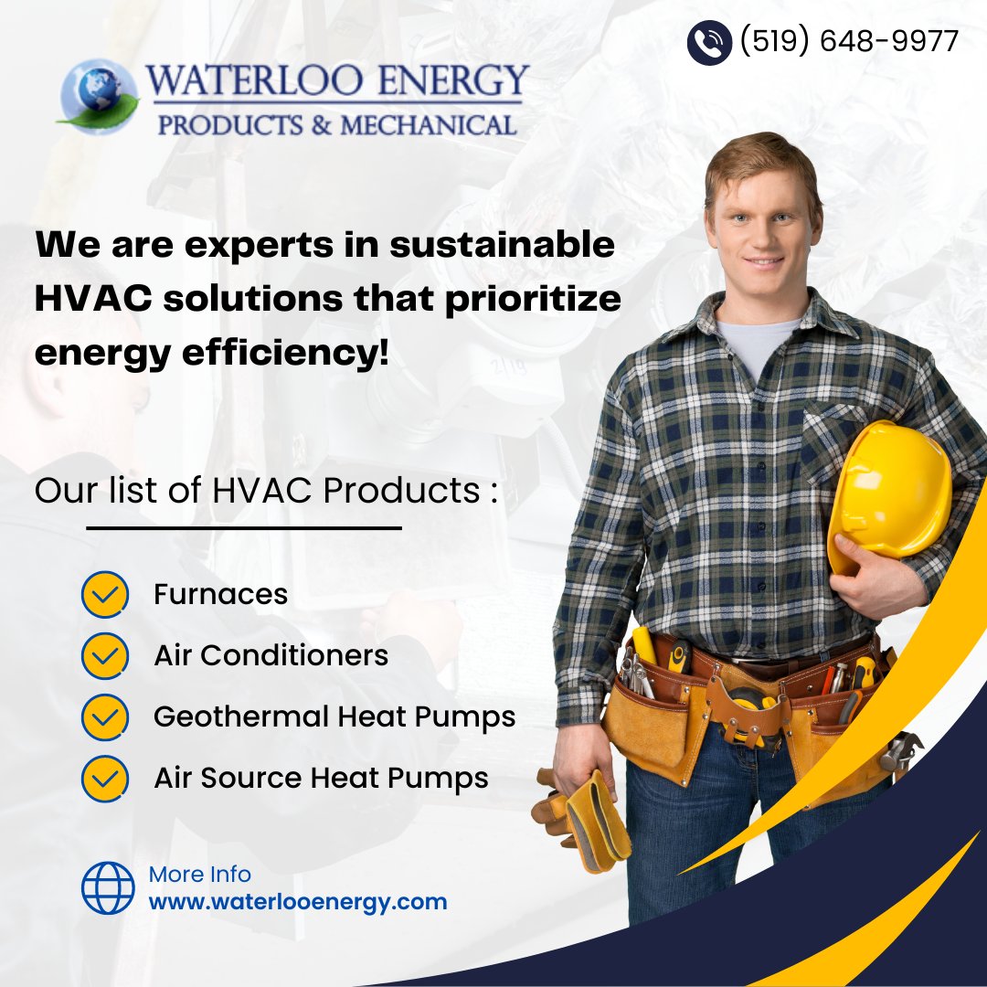 Want to reduce your carbon footprint while enjoying optimal comfort? Waterloo Energy specializes in sustainable HVAC solutions that prioritize energy efficiency. Learn how our geothermal and solar PV systems can help you go green!