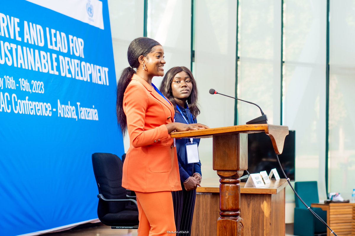 YUNA_Tanzania's tweet image. Highlist of our TIMUN23 delegates exhibiting their public speaking skills!

#yunatz #timun23