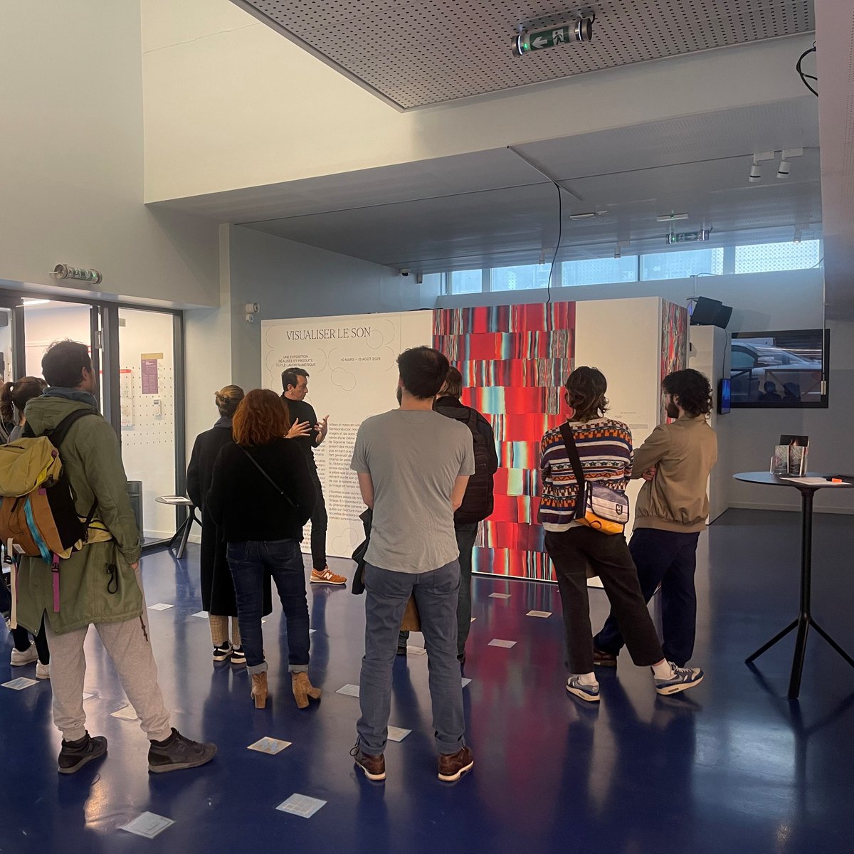 LavoirNumerique's tweet photo. "Visualiser le son"
Exposition collective à voir jusqu'au 13 août au Lavoir Numérique (Gentilly)
Entrée libre du mercredi au vendredi de 13h30 à 18h30 et le week-end de 13h30 à 19h (fermée les jours fériés)

Commissariat de @_balamquitze_ https://t.co/U2rPU5d42v