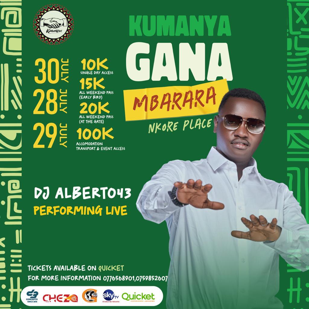 Mugasira_Obed's tweet photo. Tell a friend to tell a friend from 29th July up to 30th ,we shall be at Nkore place for Kumanyagana mbarara edition don't miss your favorite, Artists, djs and mcs π₯π₯π₯π₯π₯
#Nkoreplace
#Kumanyangana
#D3promotions https://t.co/QFChA2nWfu