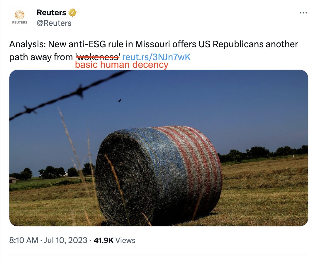 MaryLTrump's tweet photo. Fixed it for you, @Reuters https://t.co/mLOJdkfAbl