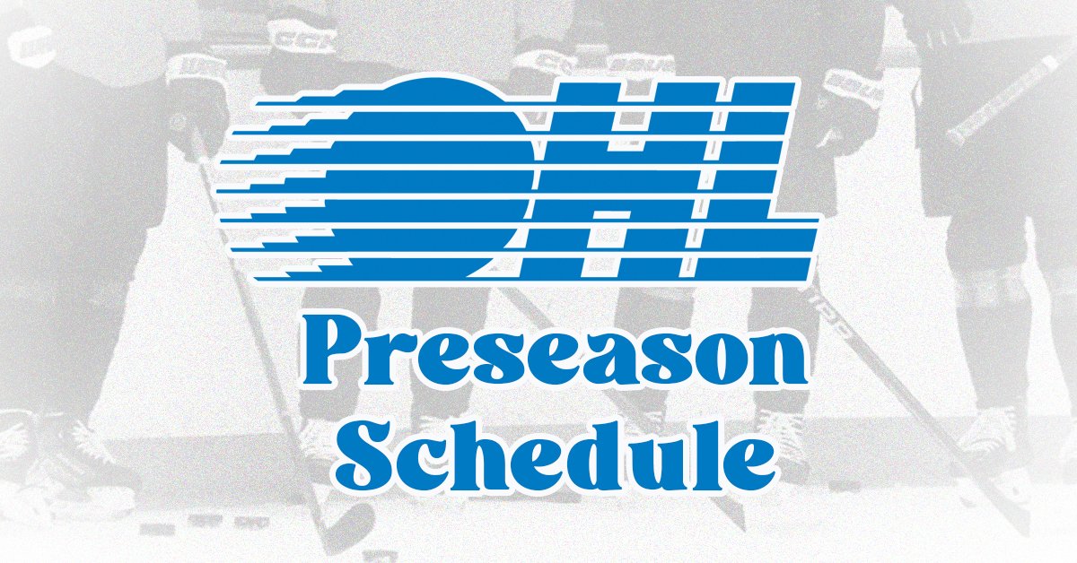 ICYMI: The 2023 #OHL preseason schedule includes a total of 48 games, with matchups scheduled in neutral site locations across the province such as Ayr, Cobourg, Cornwall, Beamsville, Orangeville, St. Thomas, Norwood and Millbrook.

DETAILS 🗓️: bit.ly/3pBYM3N