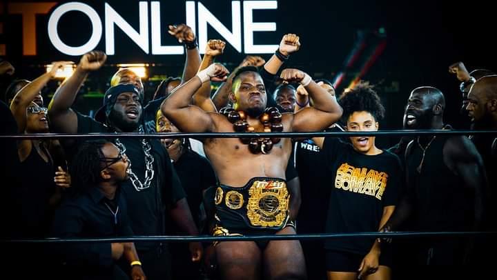 BomayeBrotha's tweet photo. HISTORY MADE FOR THE PEOPLE 
THATS ON BOMAYE!
@MLW #BOMAYE https://t.co/Gco0qE2wMQ