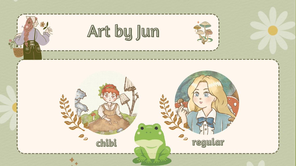 jjuuneu's tweet image. Hi! Jun is now open for art commission🍄🌿 solo? pair? group? gotcha! 
Slide to my dm and let's make the magic happen✨

#chibiart #lfclient #artcommissions #opencommissions #icon #commissionsopen #commstwt #artmoots 

Carrd: jjunneu.carrd.com

🤎 &amp;amp; Rts are vv appreciated.