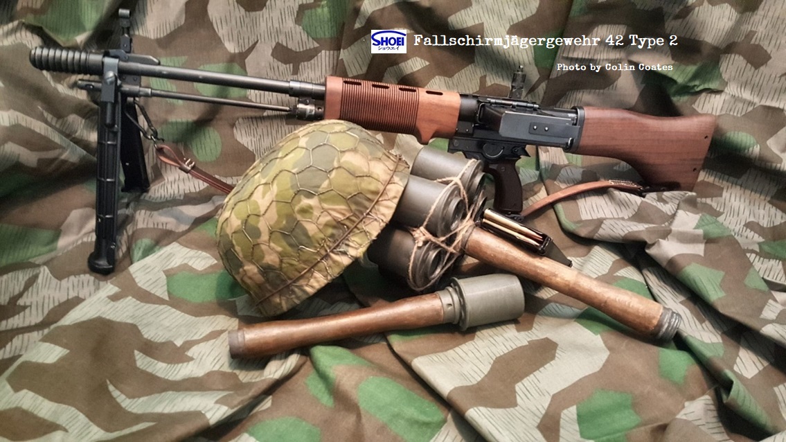 tomio_matsumoto's tweet photo. FG42 replica model (Full Size Non Firing Museum Replica): Colin from UK sent us this amazing pictures of FG42! FG42 モデルガン: UKのColinがFG42の素晴らしい写真を送ってくれました!
#shoeiseisakusho
#modelgun
#モデルガン
#fg42type1
#fg42type2
#germanrifle
#assaultrifle
#ww2 https://t.co/wAWo5OTij1