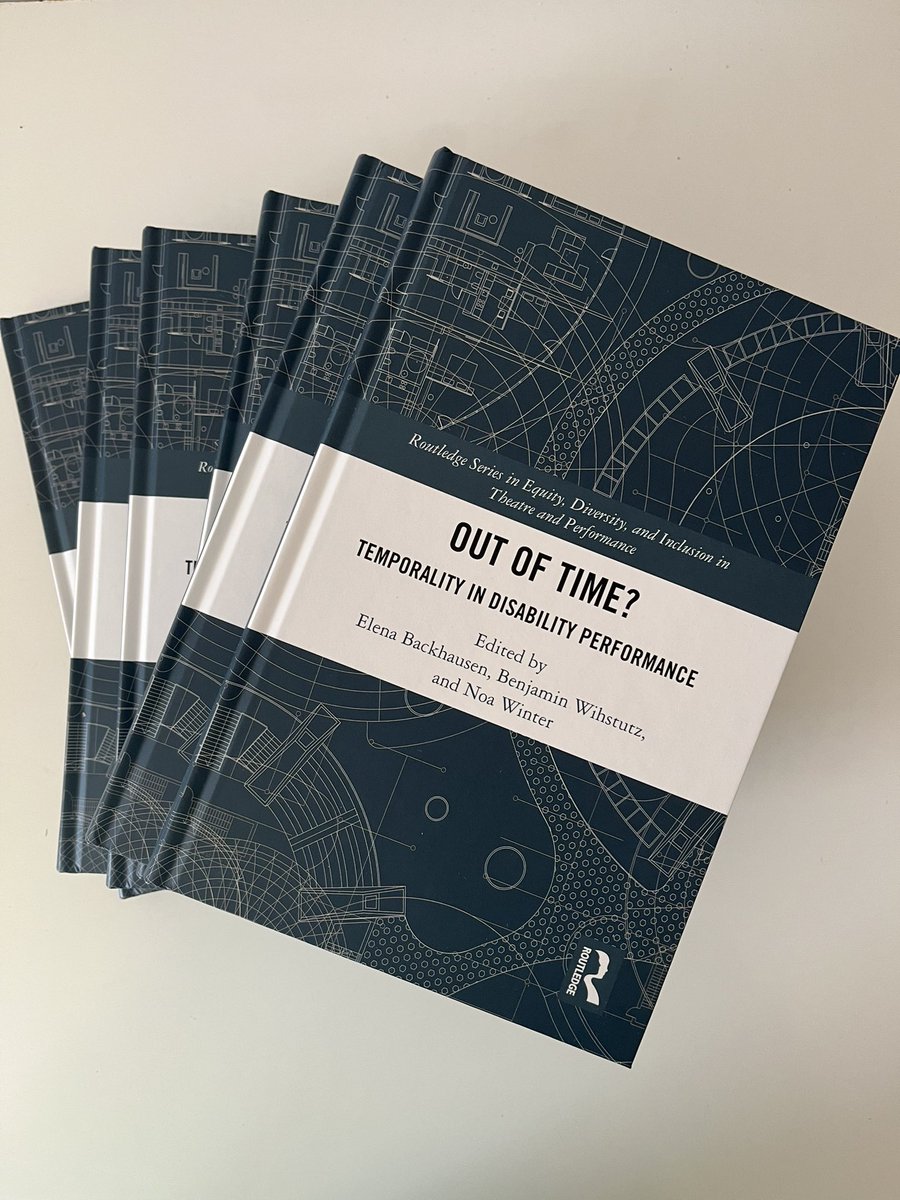 Finally out. Our book on crip time in performance.