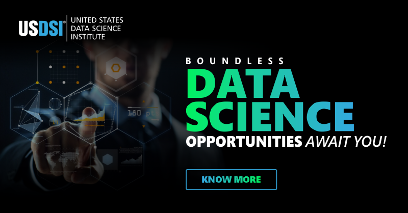 US_DSI's tweet image. Step into the world of #datascience and unravel a world of possibilities. From expert analysts to #datascienceengineers, there is a role for everyone. Start your journey today and shape your career with #datasciencecertifications. bit.ly/43y31vr

#USDSI #data #AI #ML