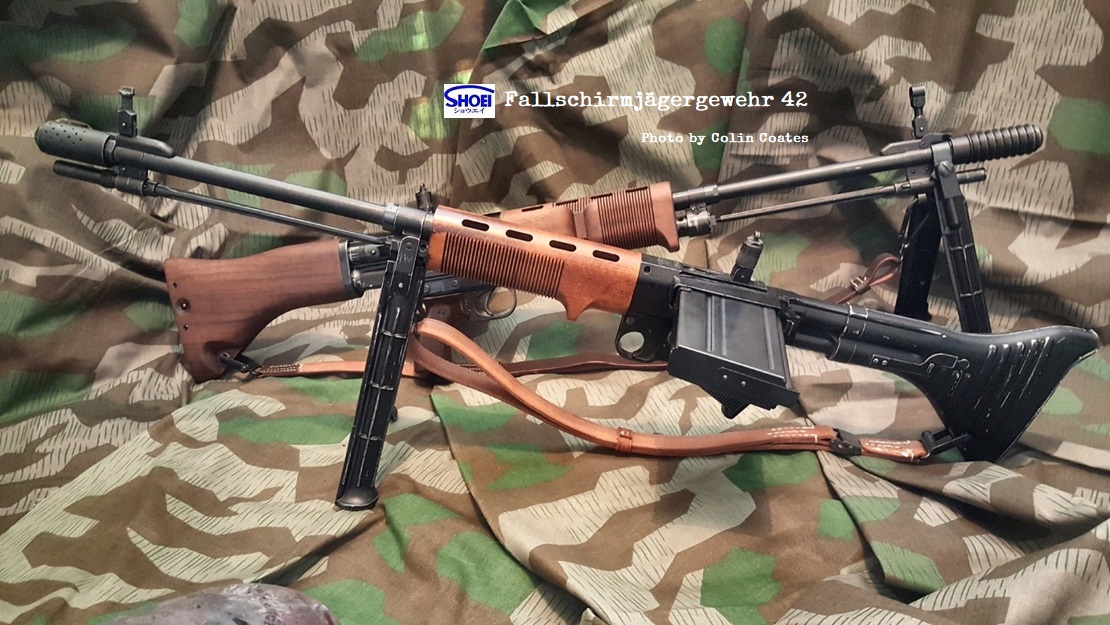 tomio_matsumoto's tweet photo. FG42 replica model (Full Size Non Firing Museum Replica): Colin from UK sent us this amazing pictures of FG42! FG42 モデルガン: UKのColinがFG42の素晴らしい写真を送ってくれました!
#shoeiseisakusho
#modelgun
#モデルガン
#fg42type1
#fg42type2
#germanrifle
#assaultrifle
#ww2 https://t.co/dBc8u97U30