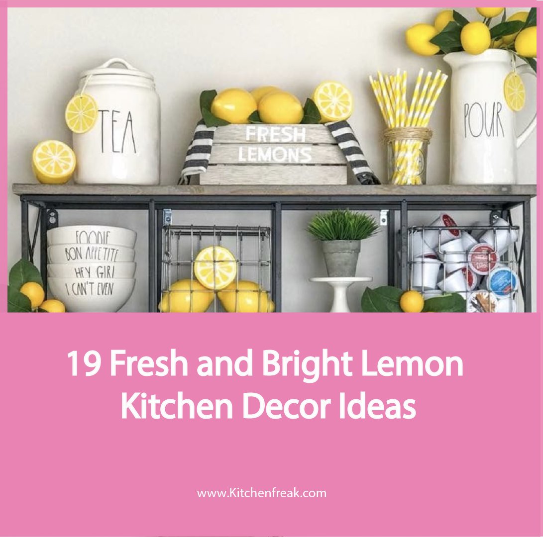 KitchenFreak's tweet image. When life gives you lemons, don’t panic and incorporate them into your kitchen decor. Kitchen Freak will tell you how you can do that. 🍋
Visit kitchenfreak.com/lemon-kitchen-…🍋

Share it with your friends and family!
#lemon #lemondecor #kitchengoals #kitchendecorating #kitchenhacks