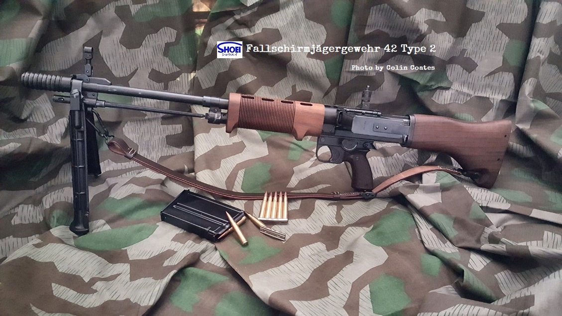 tomio_matsumoto's tweet photo. FG42 replica model (Full Size Non Firing Museum Replica): Colin from UK sent us this amazing pictures of FG42! FG42 モデルガン: UKのColinがFG42の素晴らしい写真を送ってくれました!
#shoeiseisakusho
#modelgun
#モデルガン
#fg42type1
#fg42type2
#germanrifle
#assaultrifle
#ww2 https://t.co/NhknXjGC3g