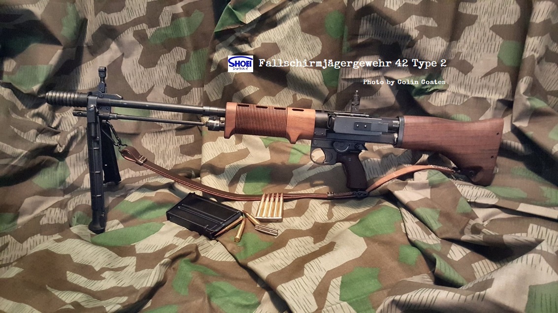 tomio_matsumoto's tweet photo. FG42 replica model (Full Size Non Firing Museum Replica): Colin from UK sent us this amazing pictures of FG42! FG42 モデルガン: UKのColinがFG42の素晴らしい写真を送ってくれました!
#shoeiseisakusho
#modelgun
#モデルガン
#fg42type1
#fg42type2
#germanrifle
#assaultrifle
#ww2 https://t.co/NhknXjGC3g