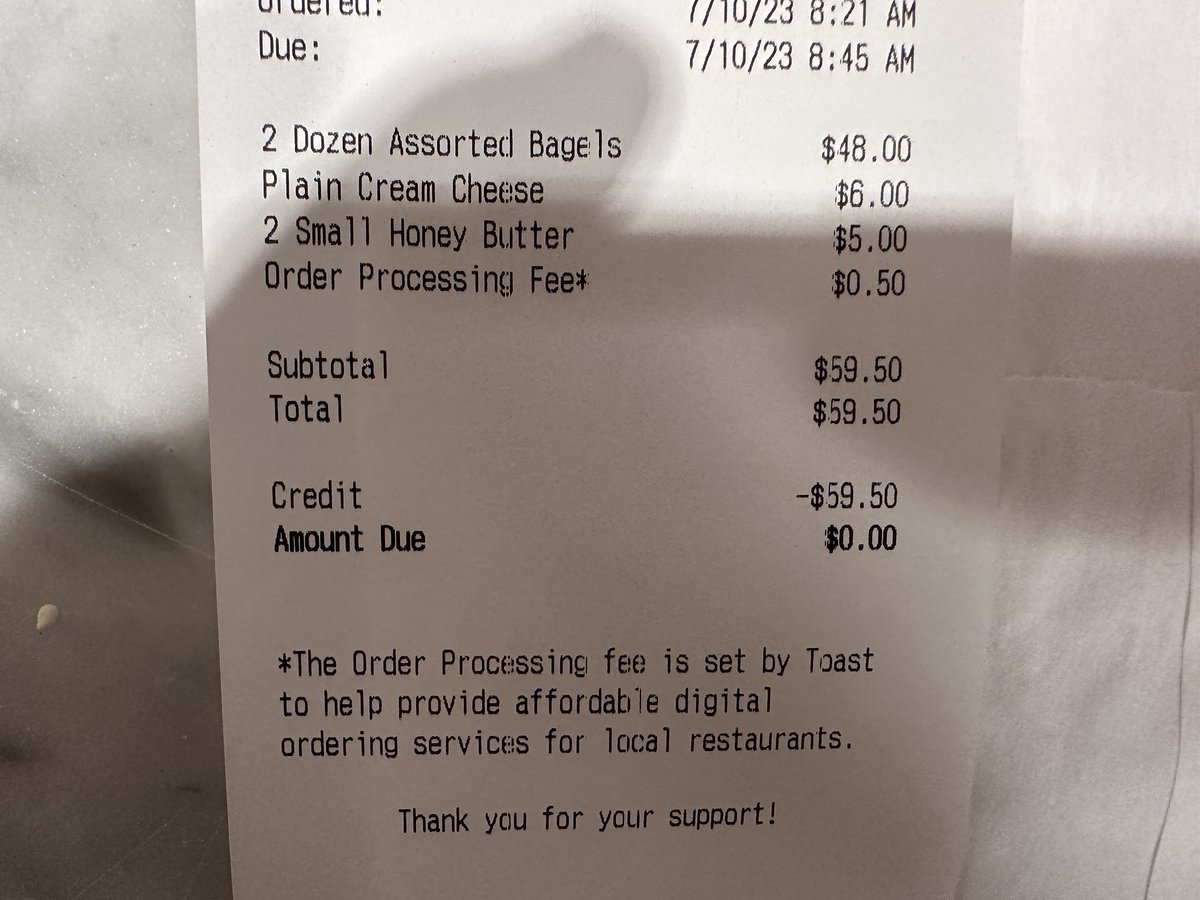 This is complete bs <a href="/ToastTab/">Toast</a> we are exploring options at <a href="/Square/">Square</a>