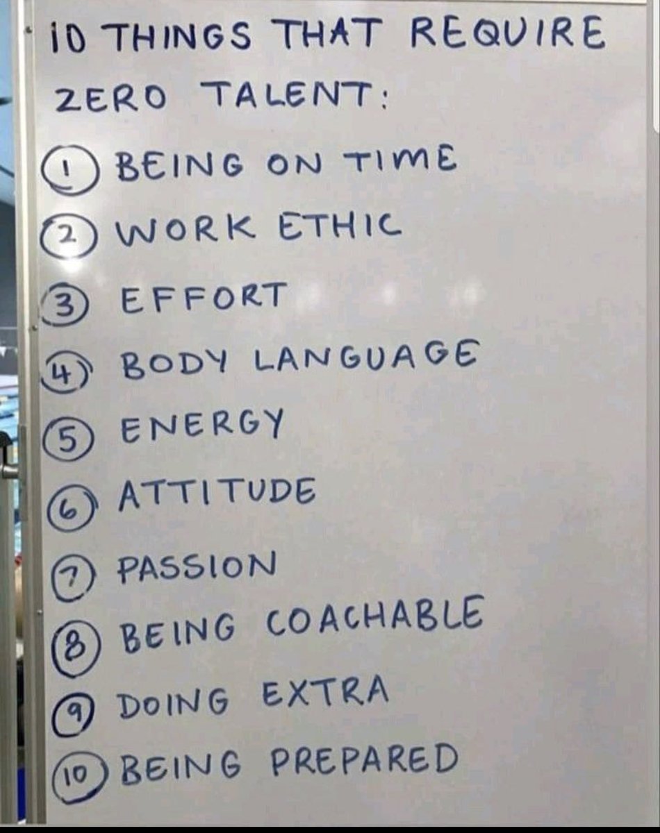 Recruits, there are a lot of things you CAN’T control, but here is 10 things you CAN control that take ZERO talent.