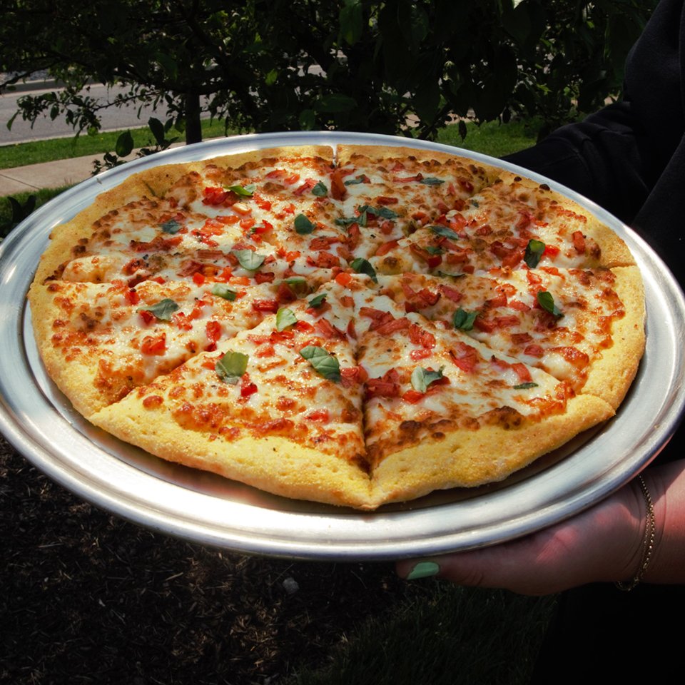 POTW 50% Off all Week: Summer Pie
Passcode: Floats your boat
Online: No Promo Code Needed!

WHAT’S ON IT:
Garlic
Tomato
Fresh Basil
On Olive Oil