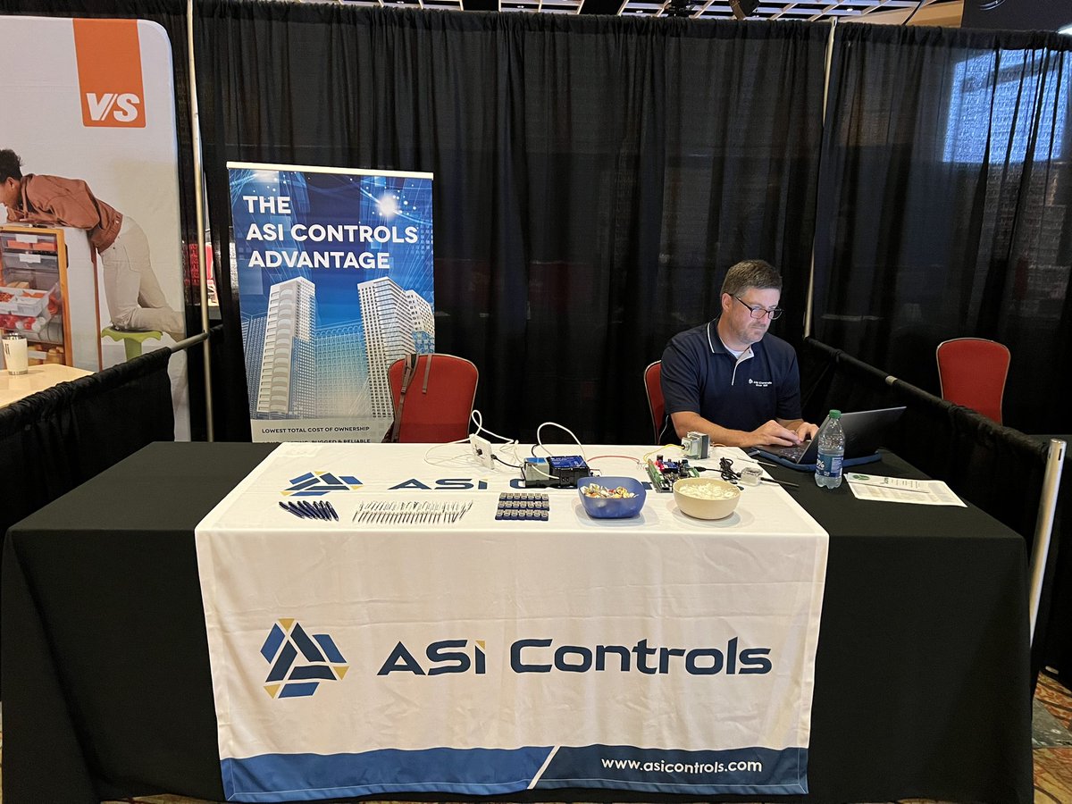 ASIControls's tweet image. Rigney Digital manning the booth at the West Virginia ASFA Convention. #ASIControls