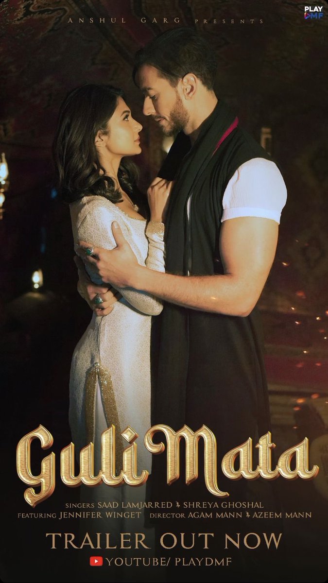 The taser out  now on YouTube …full video out 12 July inch’Allah stay tuned for this  international. Collaboration, Saad  Lamjarred ft Shreya  ghoshal and Jennifer winge …#Gulimata #Saadlamjarred #jenniferwinget #India 
Click her ⬇️⬇️ <a href="/saadlamjarred1/">Saad Lamjarred</a> 

m.youtube.com/watch?fbclid=P…