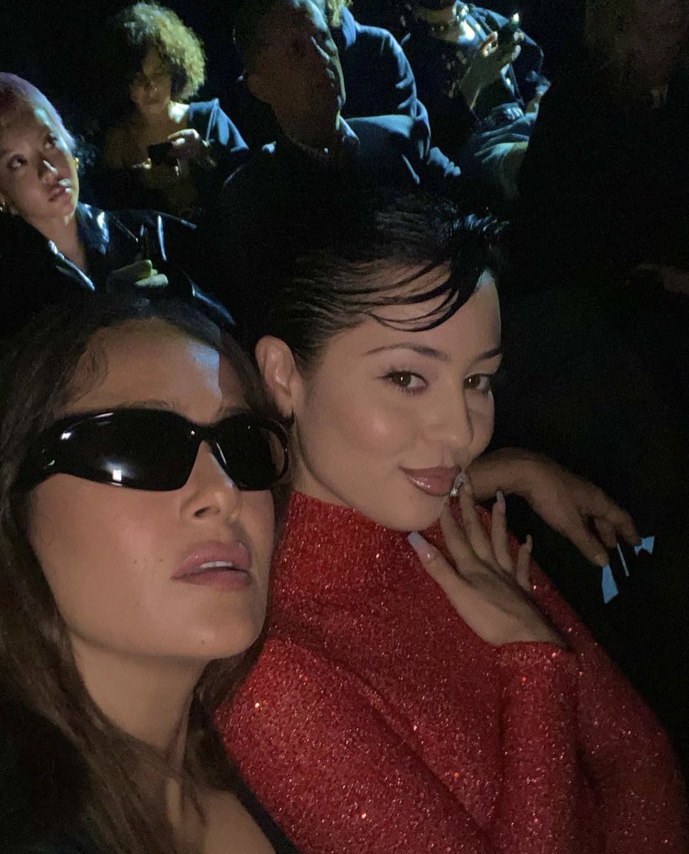 Alexa Demie and Salma Hayek