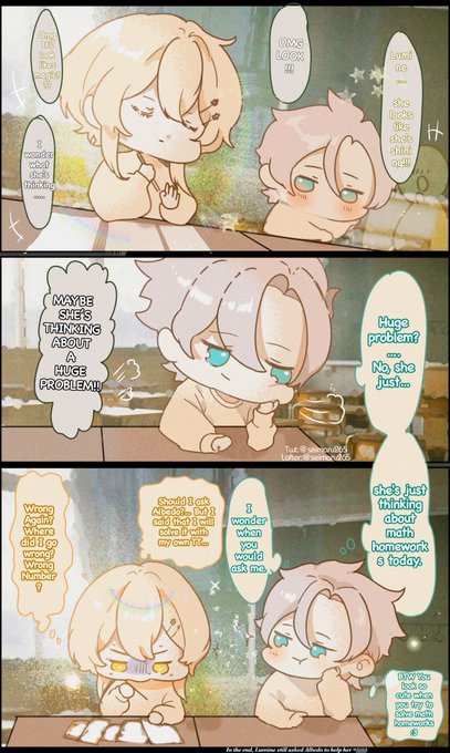 Huge problem
#albelumi #Albedo #Lumine #原神 #アル蛍 #原神 #albelumiweek2023 