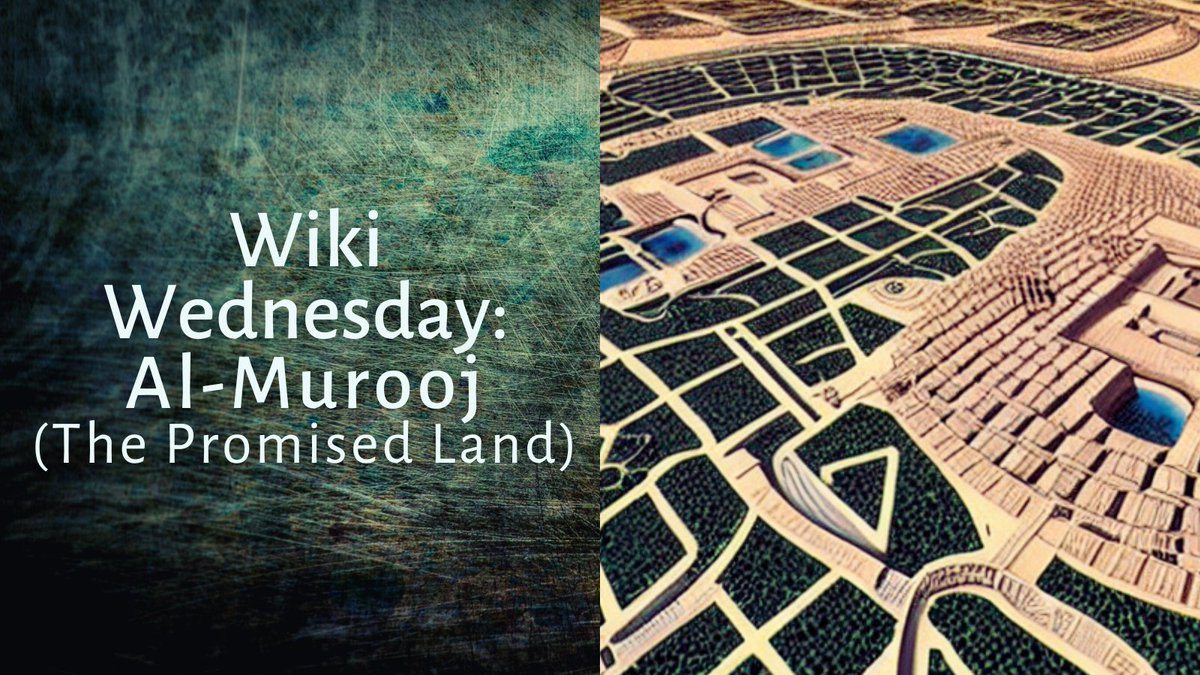 The last stop on our geographical tour of the World of Hood on Wiki Wed is the faraway land of Al-Murooj. It may be in the middle of the desert, but it's a paradise thanks to the magic of the Phoenix Stones.

worldofhood.com/2023/07/05/wik…