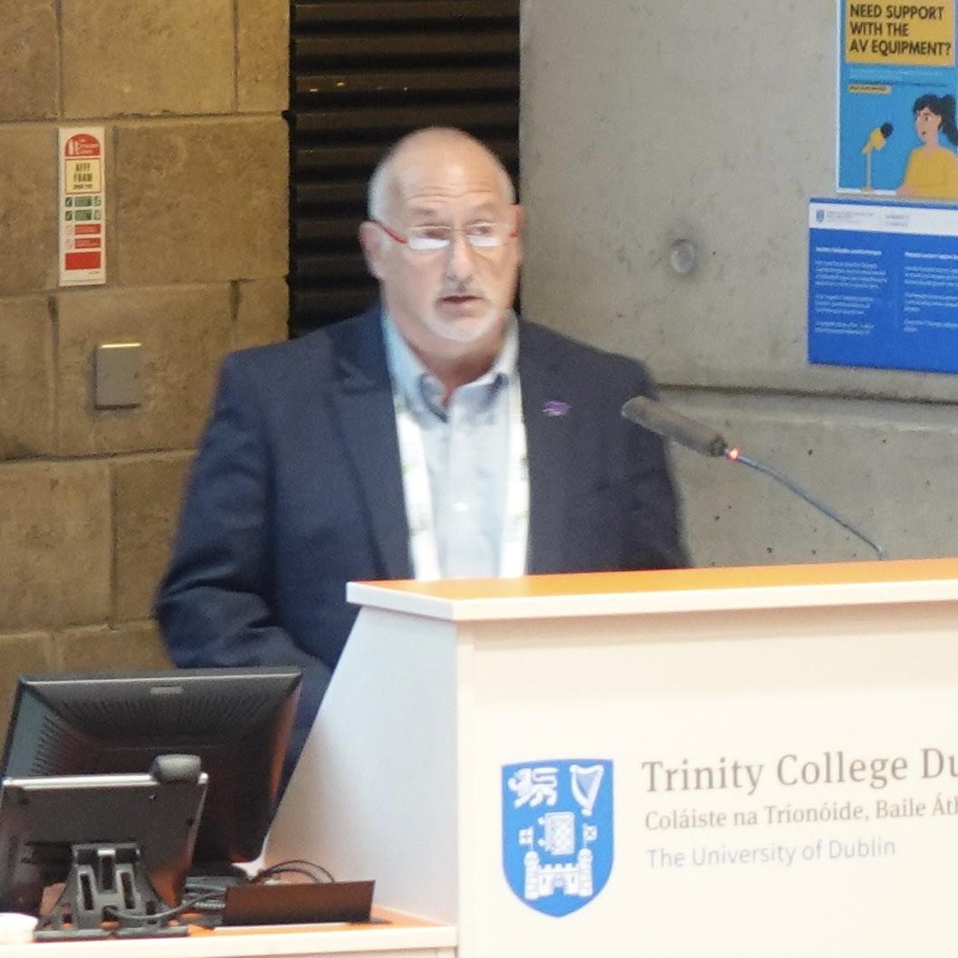 Pleased to present work from my former student  <a href="/MiladRoohiGh/">Milad Roohi</a>’s PhD research at #ICASP14 at <a href="/tcddublin/">Trinity College Dublin</a> today. If you look closely you’ll see my Powercat pin. Always #ReppinTheColors. 💜
