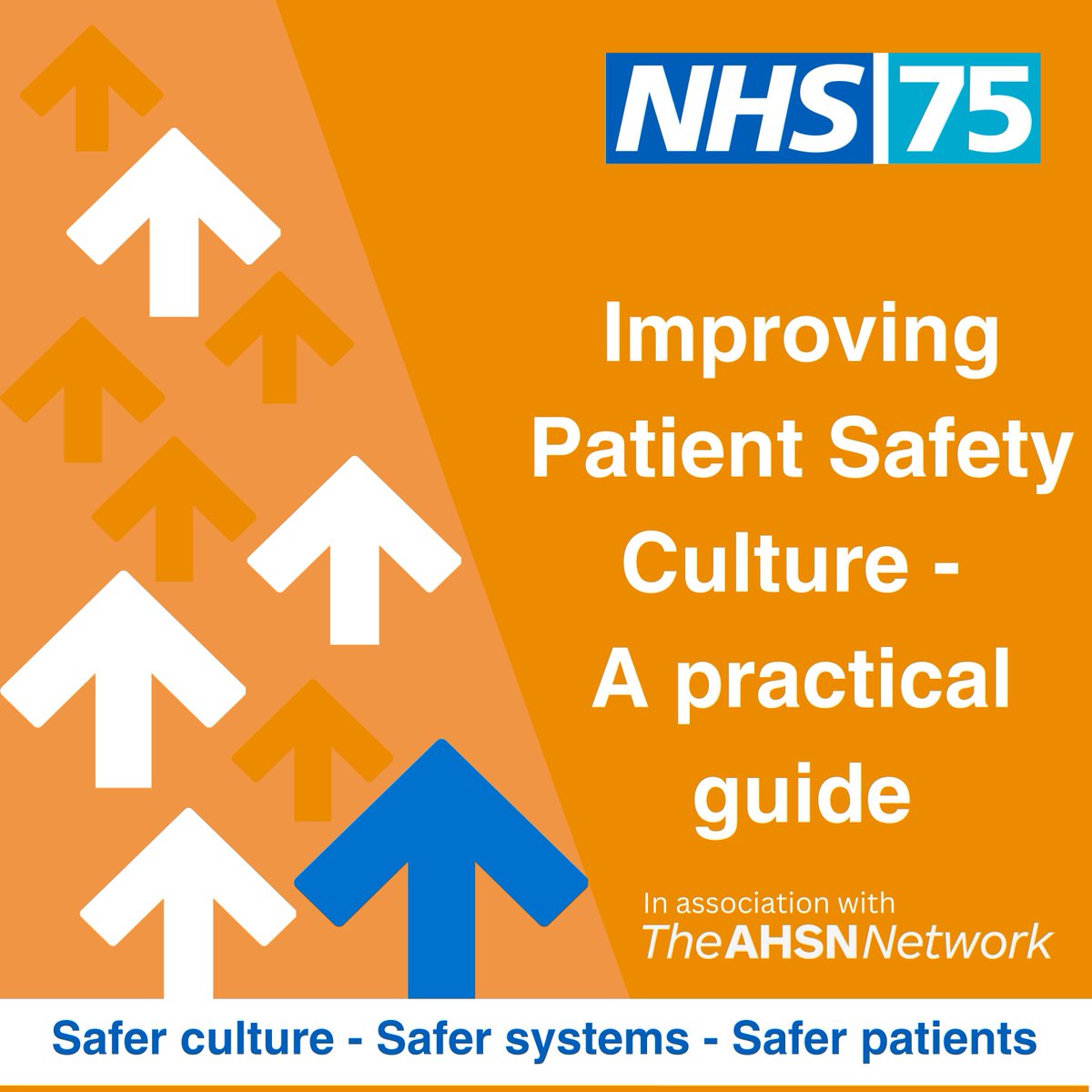 Our new 'Improving Patient Safety Culture - A practical guide' is designed to support teams across health and social care to understand their safety culture and how to approach improving it. england.nhs.uk/patient-safety… #PatientSafetyCulture #PatientSafetyStrategy