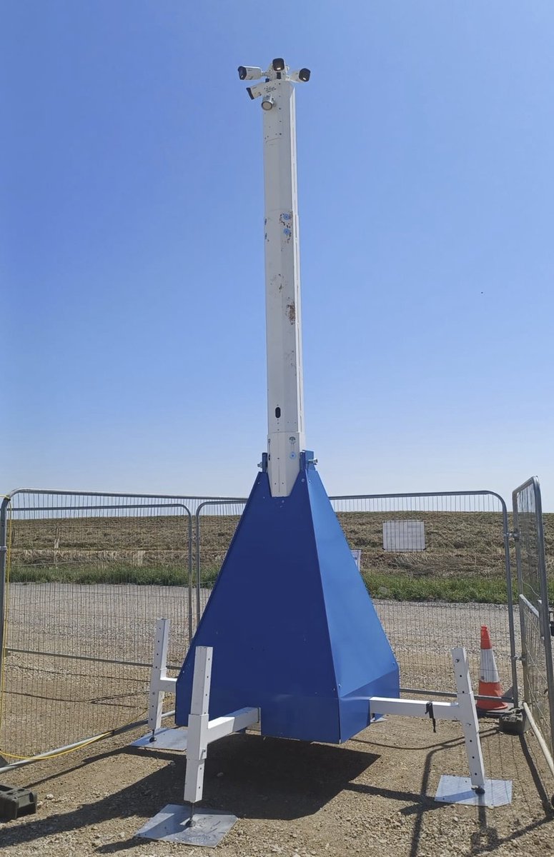 Another incredible installation of our Tetra CCTV towers at a pumping station. Tetra has been an ideal option when it comes to providing 4 fixed HD cameras with comprehensive 360-degree view with multiple event capture and unmatched clarity even in zero-light situation

#Security
