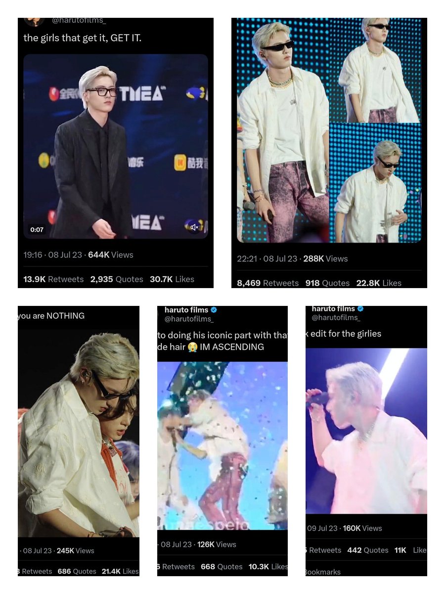 aboutNINI's tweet photo. #HARUTO is so viral in all socmed

✅️Weibo - Half million views for his talent
✅️Twitter - 600k engagement for his visual
✅️Twitter - Multiple hit tweets 
✅️Tiktok - Multiple viral videos 

 #하루토 #ハルト #温斗
@treasuremembers https://t.co/xmwdhcAIa1