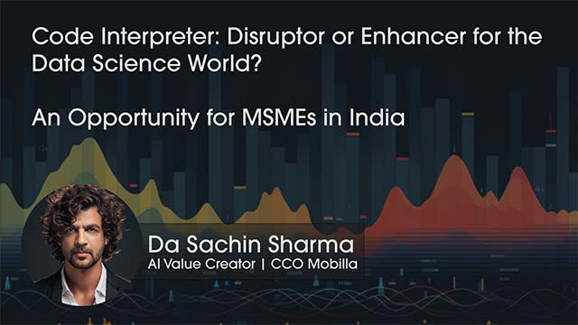SmartStateIndia's tweet photo. Code Interpreter: Disruptor or Enhancer for the Data Science World? An Opportunity for MSMEs in India

@Mobilla0fficial #smartstateindia #chatgpt #datascience #AItechnology #CodeInterpreter #expertanswers #MSMEs #HSCode

https://t.co/DAaWULFiYN https://t.co/u5sJypkQwH