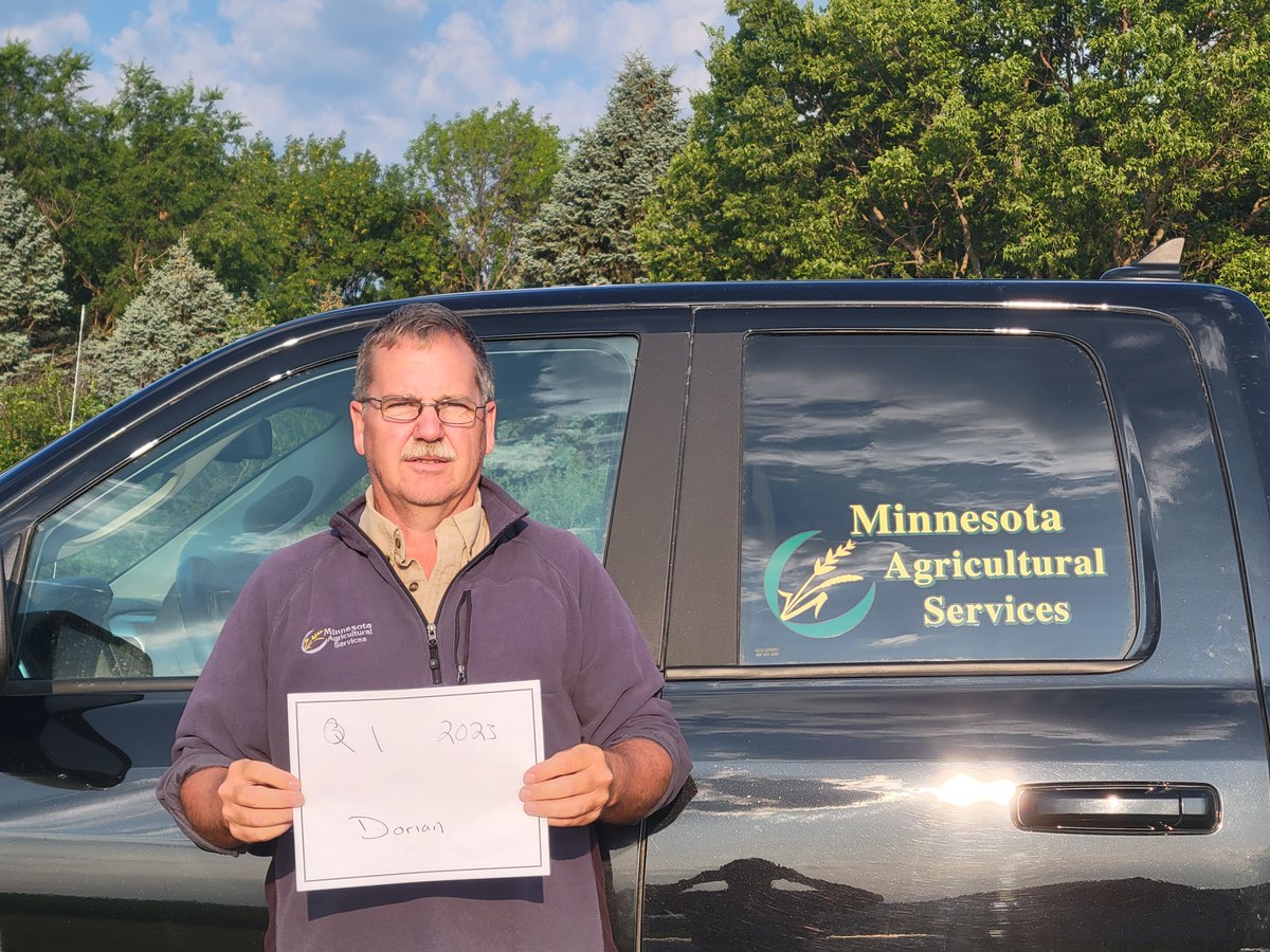 MNAgServices's tweet image. Congrats to Dorian his selection as employee of quarter for Q1 2023.  As a reward, he will be allowed to take a much earned vacation starting on the 18th.

Phone and messaging will be available, but sporadic. 

 We look forward to his return on the 31
#UKBound