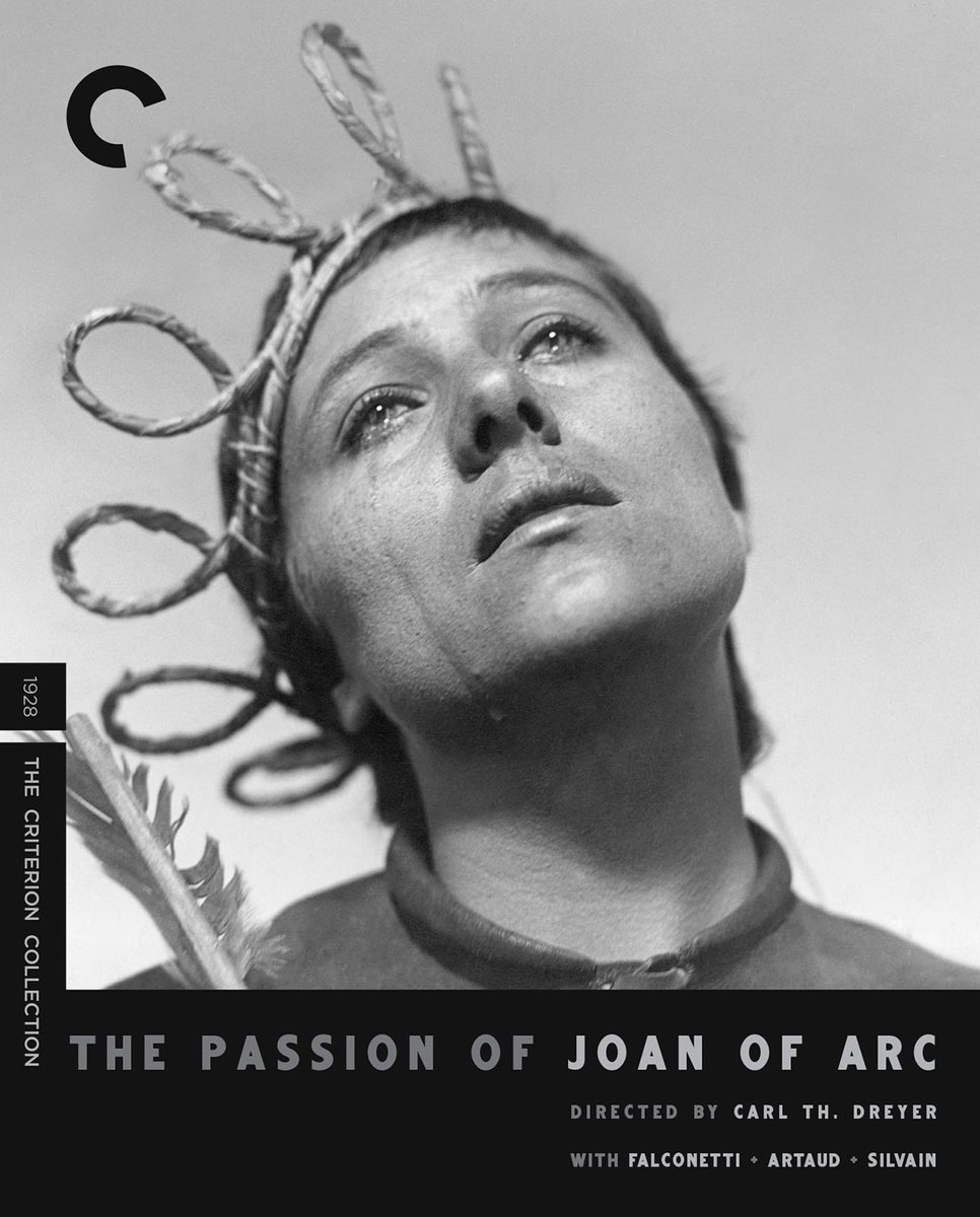 somecunningplan's tweet photo. The Passion of Joan of Arc! And it's amazing!! https://t.co/gyo87xmXCL