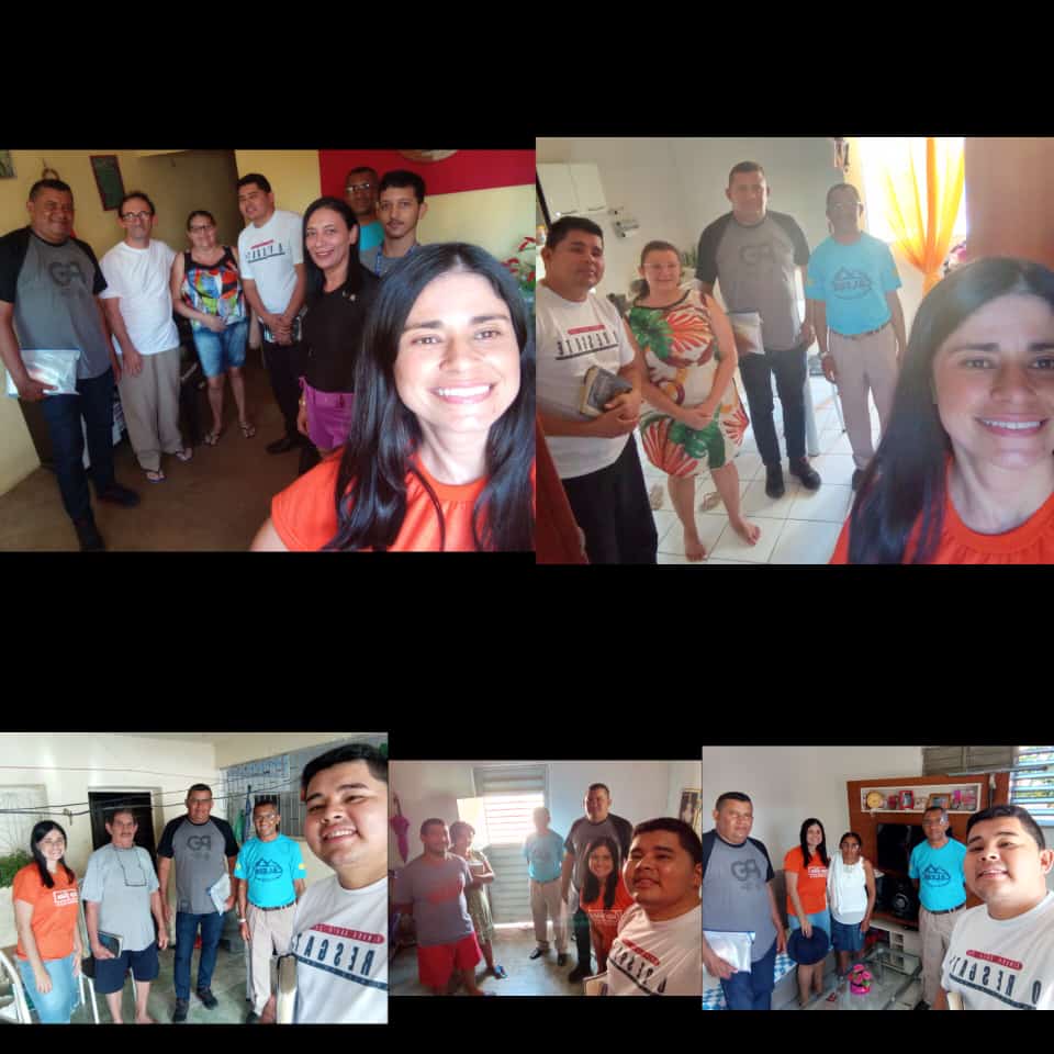 Visitas discipuladoras com os nossos anciãos. Só bênção!! Igreja nos tempos, nas ruas e nas casas.🙏