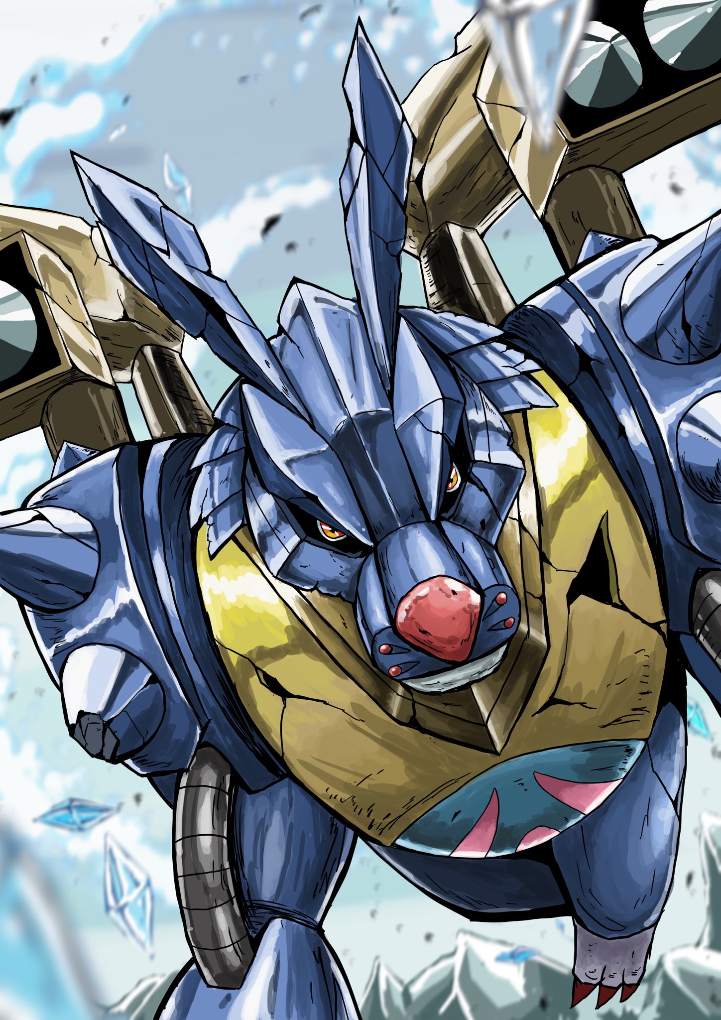 デジモン優勝認定証‼️裏面はズィードガルルモンイラスト デジモン優勝認定証‼️裏面はズィードガルルモンイラストの通販