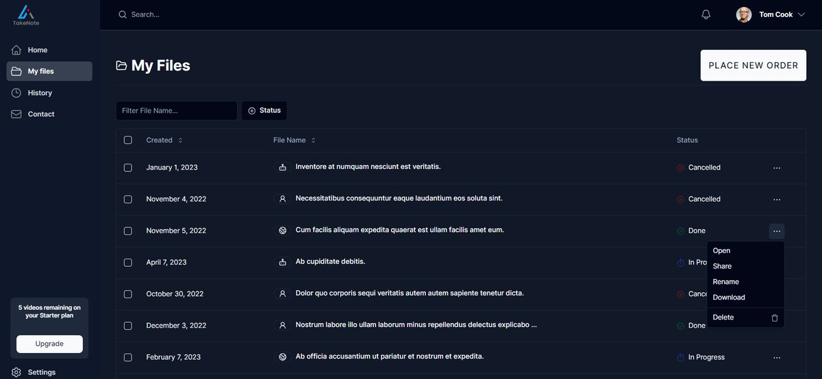 TakeNoteAI's tweet image. New UI launching in July....