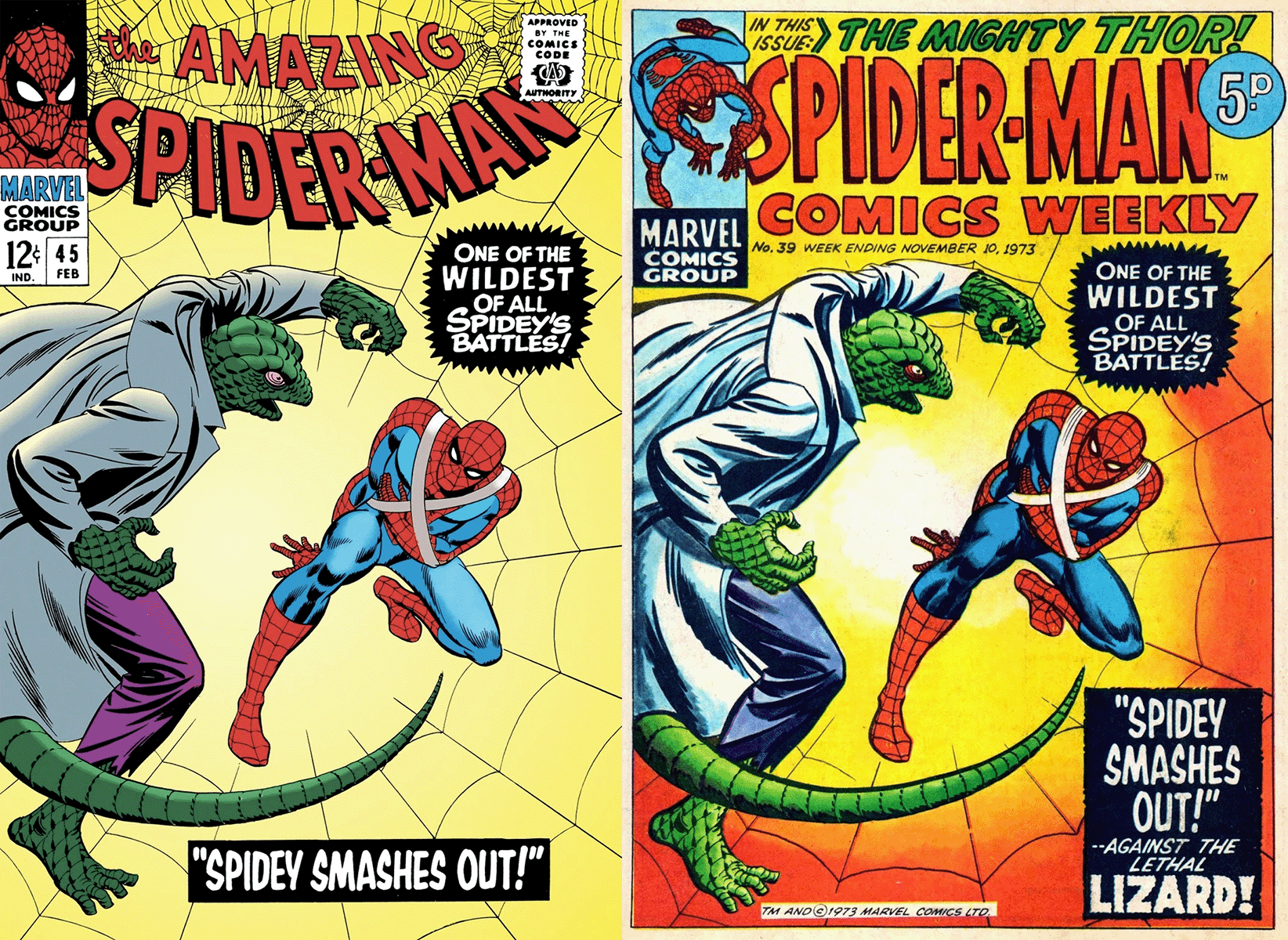 マーベルアメコミAmazing Spider-Man 45 1967