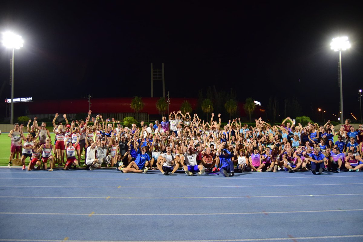 PMDAlmeria's tweet photo. ▶️ Más de 350 atletas se citan en Almería por el Campeonato de España de Clubes Máster

👉🏼La Pista Anexa acogió el evento que tuvo como campeones al Club Atletismo Nutrisport Biznaga Málaga y Club Pratenc Associaciò d’Atletisme. 
#AlmeríaEsDeporte

https://t.co/OQ8pJfFdsF https://t.co/ms4oD3LNtY