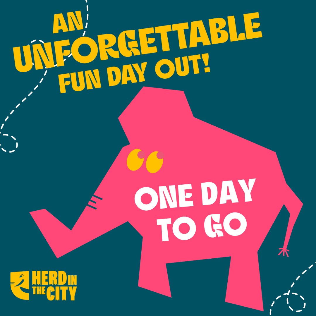 loveitcoverit's tweet photo. Have you 'herd'? The wait is almost over! @herdinthe.city is here. See the elephant sculpture installations from @havenshospices. https://t.co/30EuktFfyo
