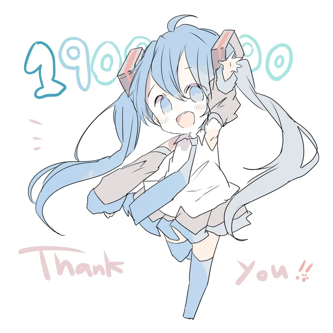 19万フォロワー様ありがとうございます!!!!