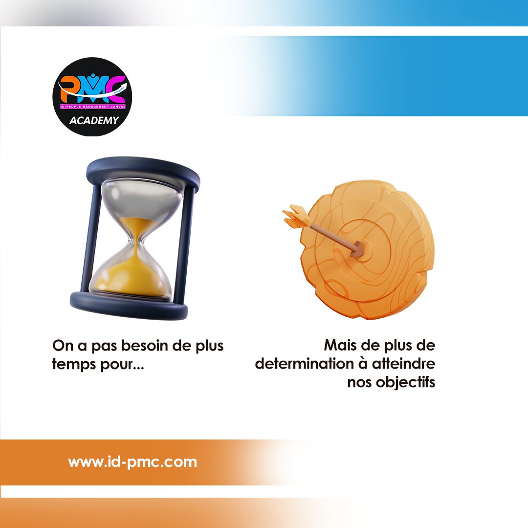 AcademyPmc's tweet photo. Deux éléments puissants qui sont intimement liés dans notre parcours de vie : la détermination et le temps. Ces deux forces peuvent sembler indépendantes, mais lorsqu'elles sont réunies, elles peuvent accomplir des miracles.
#MondayMotivation #PmcAcademy https://t.co/AST6uBULZF