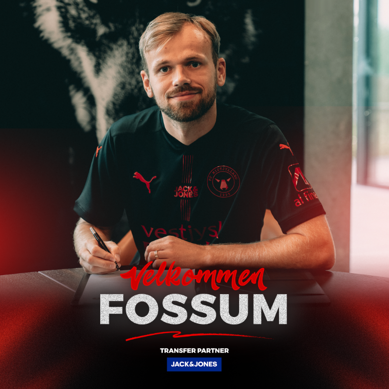 fcmidtjylland's tweet photo. Iver Fossum er ny mand i Midtjylland ⚫🔴

Den norske midtbanespiller har underskrevet en treårig aftale ✍️