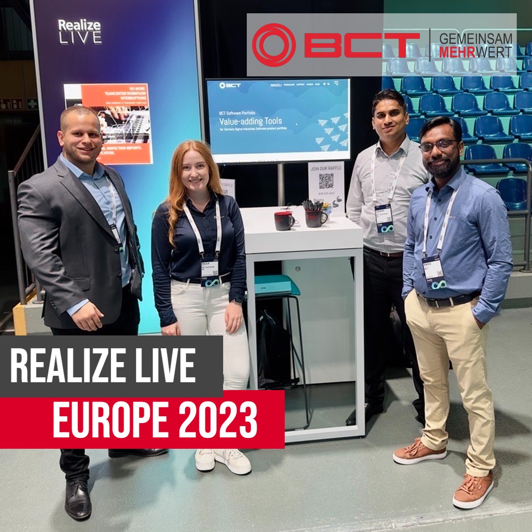 We're at the Realize Live Europe 2023 in Munich his week! Meet Damian, Paula, Yogesh , &amp; Rahul at booth #19 to learn about our innovative solutions. Let's exchange ideas &amp; network with like-minded professionals