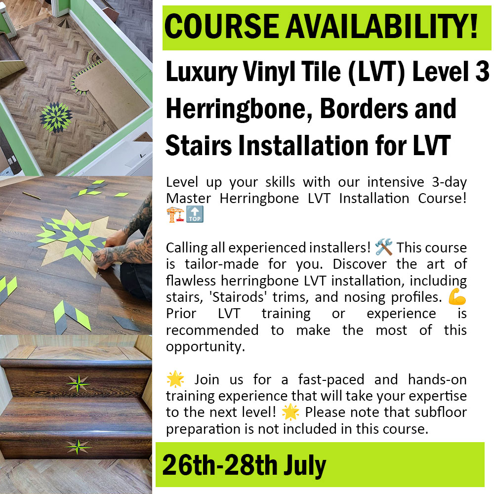 🔧Level up your skills with our intensive 3-day Master Herringbone LVT Installation Course!🏗️🔝. Don't miss out on this chance to become a master of herringbone LVT installation! Limited spots available. Reserve your place now! floorskills.co.uk/courses/all-tr…