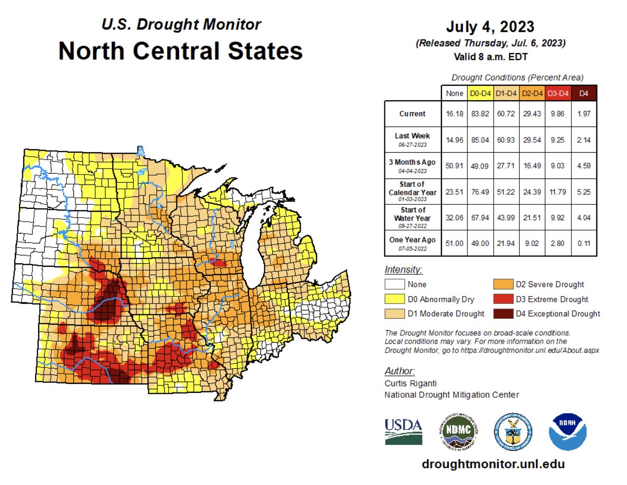 farmdoc daily on Twitter "1/ Ag weather highlights from the usda_oce