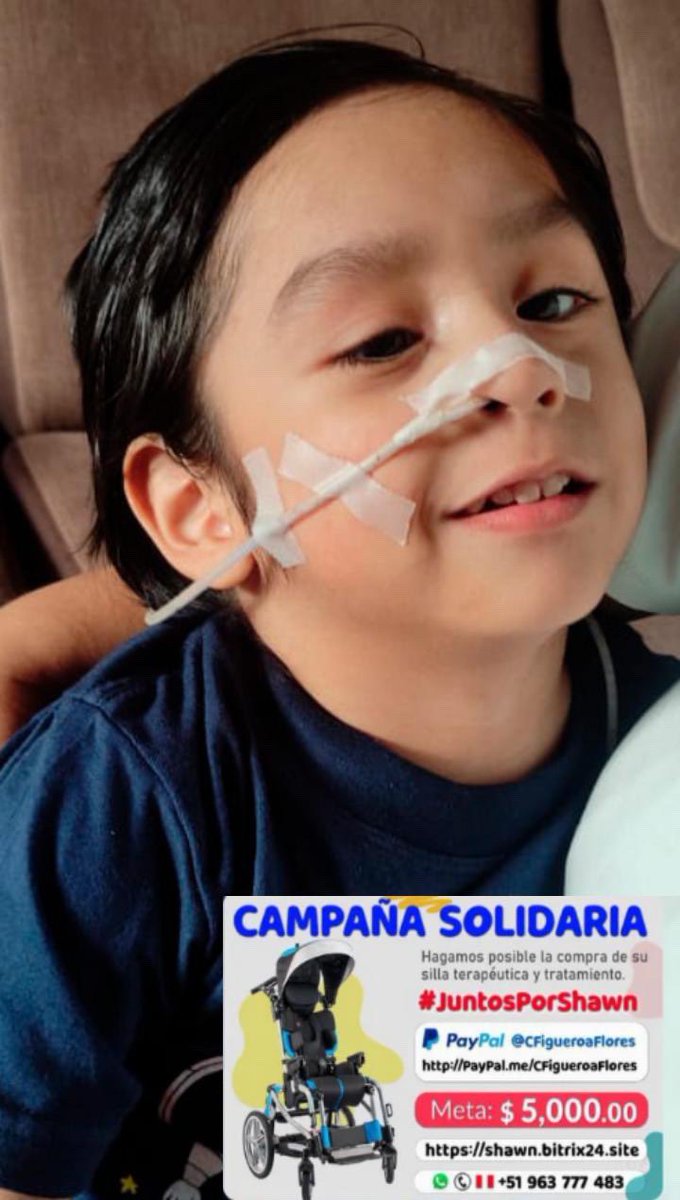 Ayudemos a que Shawn consiga su silla terapéutica para poder mejorar su calidad de vida y seguir su tratamiento médico. 
Aquí les dejo el link con su historia 

shawn.bitrix24.site