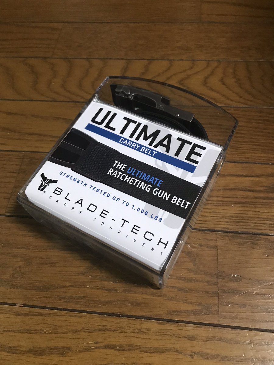 kotatheboiii's tweet image. #Bladetech のUltimate Carry Beltが到着！これで全部BladetechのIDPA用装備一式をゲット！あとは本番までにルール確認すること、ルール理解と練習あるのみ！