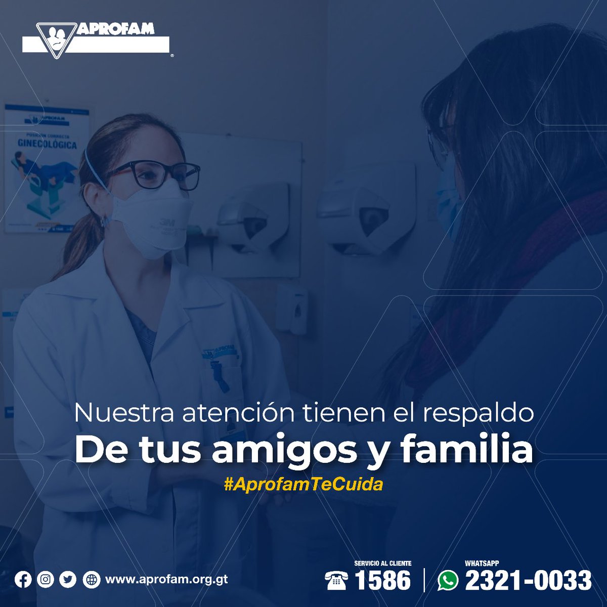 Aprofam's tweet photo. Amigos y familiares recomiendan a menudo los servicios de APROFAM a sus más cercanos.
Descubre por qué, visita nuestras sedes, agenda tu cita en línea o llama la sede de tu preferencia.

#APROFAMteCuida #Salud #familia https://t.co/hvLkcUyZtr