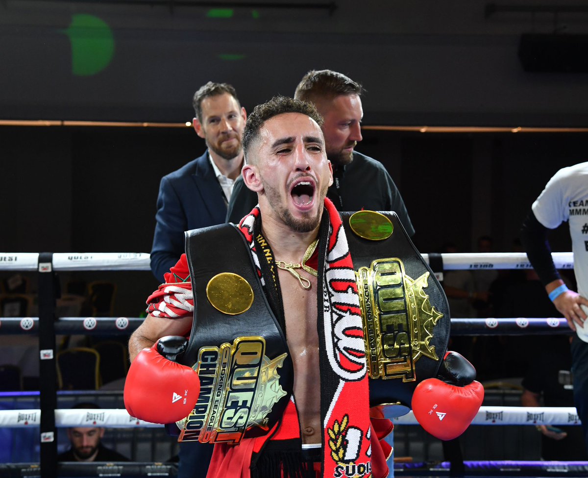 RDXSports's tweet photo. I came. I saw. I Conquered 🥊🏆
Quest Boxing League delivered yet another mind-blowing event on the 1st of July, featuring a plethora of electrifying fights that left the crowd on the edge of their seats.🔥
.
.
.
#RDXSports #TeamRDX #QuestBoxing #Boxing #BoxingGloves #BoxingNews https://t.co/wzvjriAHJN