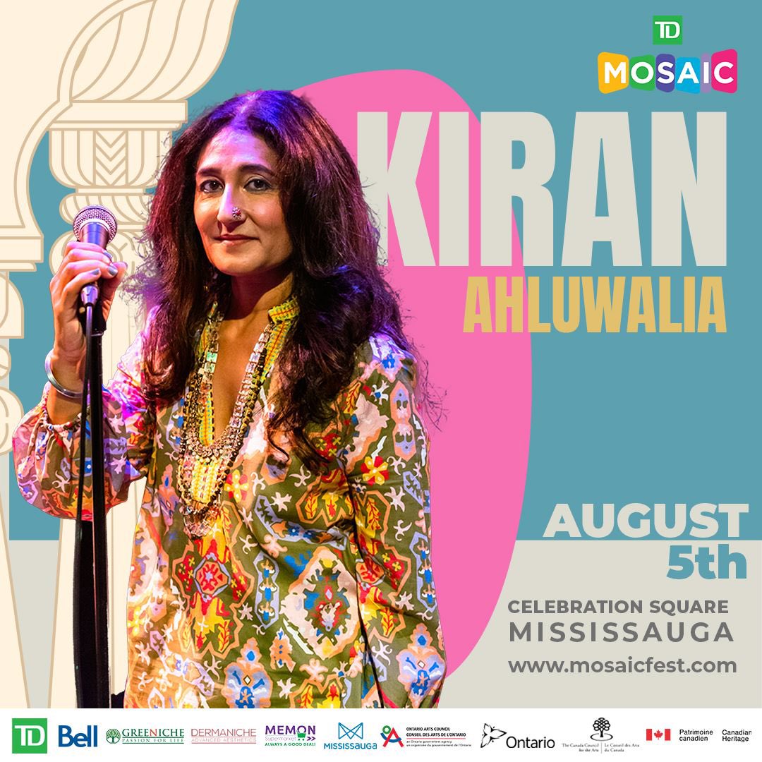 TD Mosaic Festival (@mosaic_festival) on Twitter photo Performing at <a href="/TD/">Thomas Donnelly</a> #TDMosaicFestival after 17 years, @KiranAhluwalia is back. Enjoy her soulful and Sufi music , her folk favourite, this twice <a href="/TheJUNOAwards/">The JUNO Awards</a> winner performs with <a href="/RezAbbasi/">Rez Abbasi</a> a <a href="/jazzdotorg/">Jazz at Lincoln Center</a> honouree, among others. Kiran takes stage on Saturday 5th Aug . <a href="/CBCMusic/">CBC Music</a> Performing at <a href="/TD/">Thomas Donnelly</a> #TDMosaicFestival after 17 years, @KiranAhluwalia is back. Enjoy her soulful and Sufi music , her folk favourite, this twice <a href="/TheJUNOAwards/">The JUNO Awards</a> winner performs with <a href="/RezAbbasi/">Rez Abbasi</a> a <a href="/jazzdotorg/">Jazz at Lincoln Center</a> honouree, among others. Kiran takes stage on Saturday 5th Aug . <a href="/CBCMusic/">CBC Music</a>