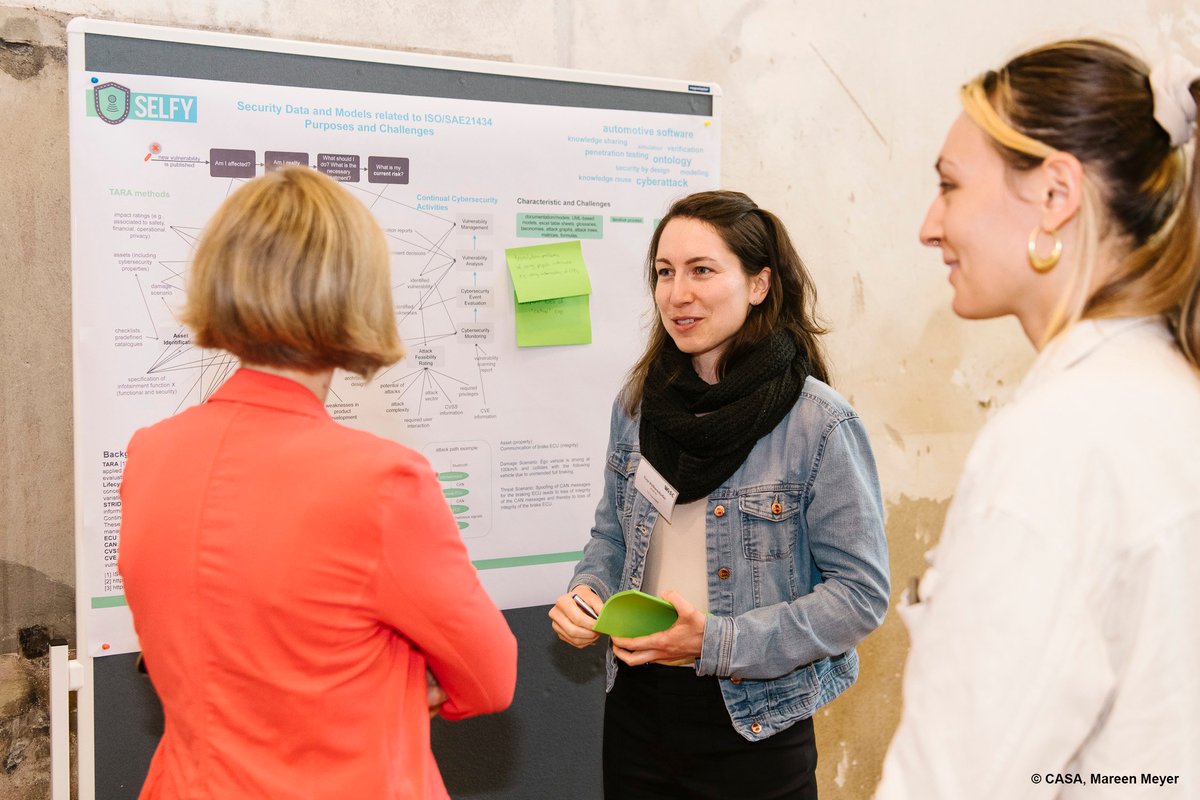 Tina Volkersdorfer, #SELFYproject partner from
@th_ingolstadt participated in the 'Women in Security and Cryptography' #WISC2023 workshop organised by @CASA_EXC and celebrated in Bochum, Germany 

Read more 👇
selfy-project.eu/selfy-related-…